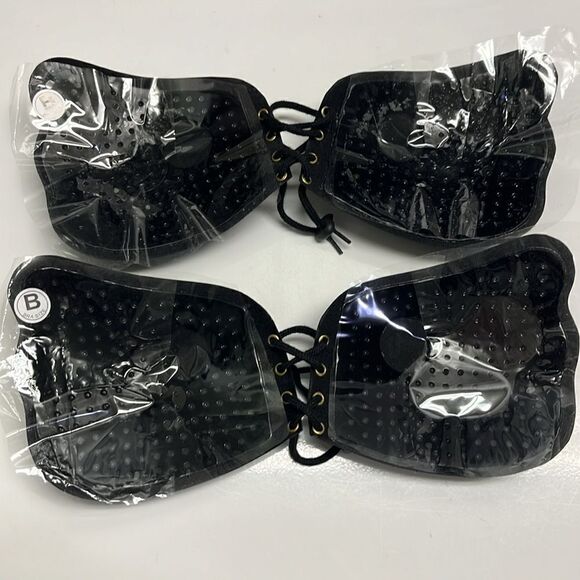 Set of (3) Adhesive Reusable Adjustable Push-up Bras- “B” Bra Size- New - Picture 4 of 7